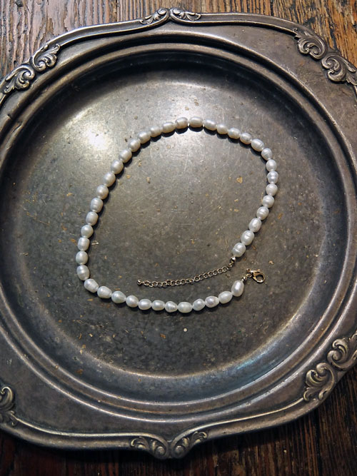 ネックレス　淡水パールの画像