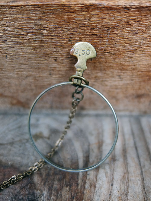 ネックレス めがねの画像