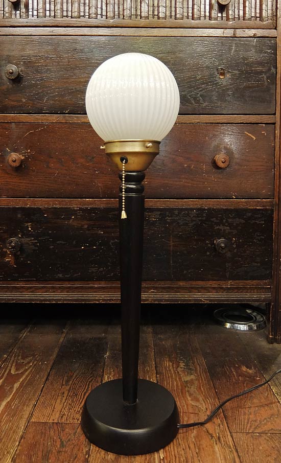 オリジナルデスクランプ ＋ ボール/ストライプWHの画像