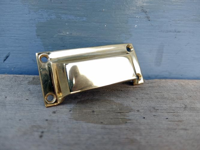 オリジナル 真鍮製とっての画像