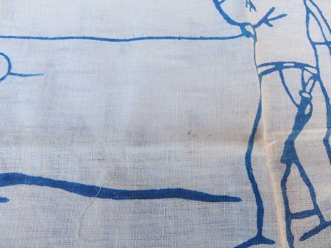 戦中　手拭い　マカロフ提督の画像