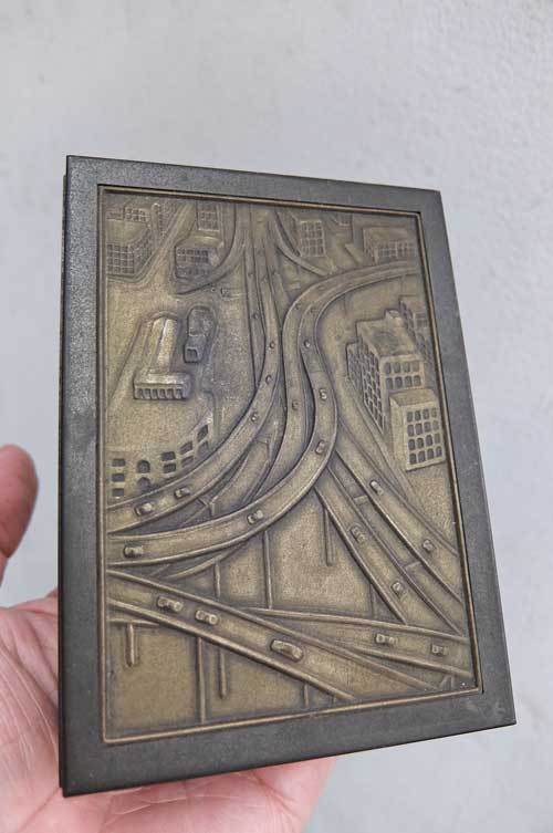 1964年 首都高開通記念タバコ入れの画像