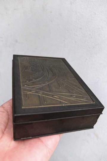 1964年 首都高開通記念タバコ入れの画像