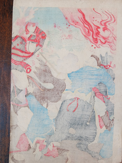 浮世絵　平壌大激戦帝国大勝利  1894年の画像