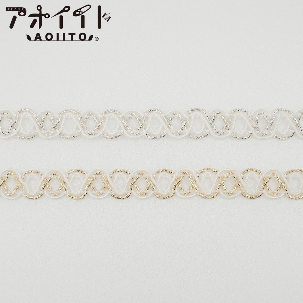 【714】9mm本銀ブレード｜染められる日本製ラメブレードの画像