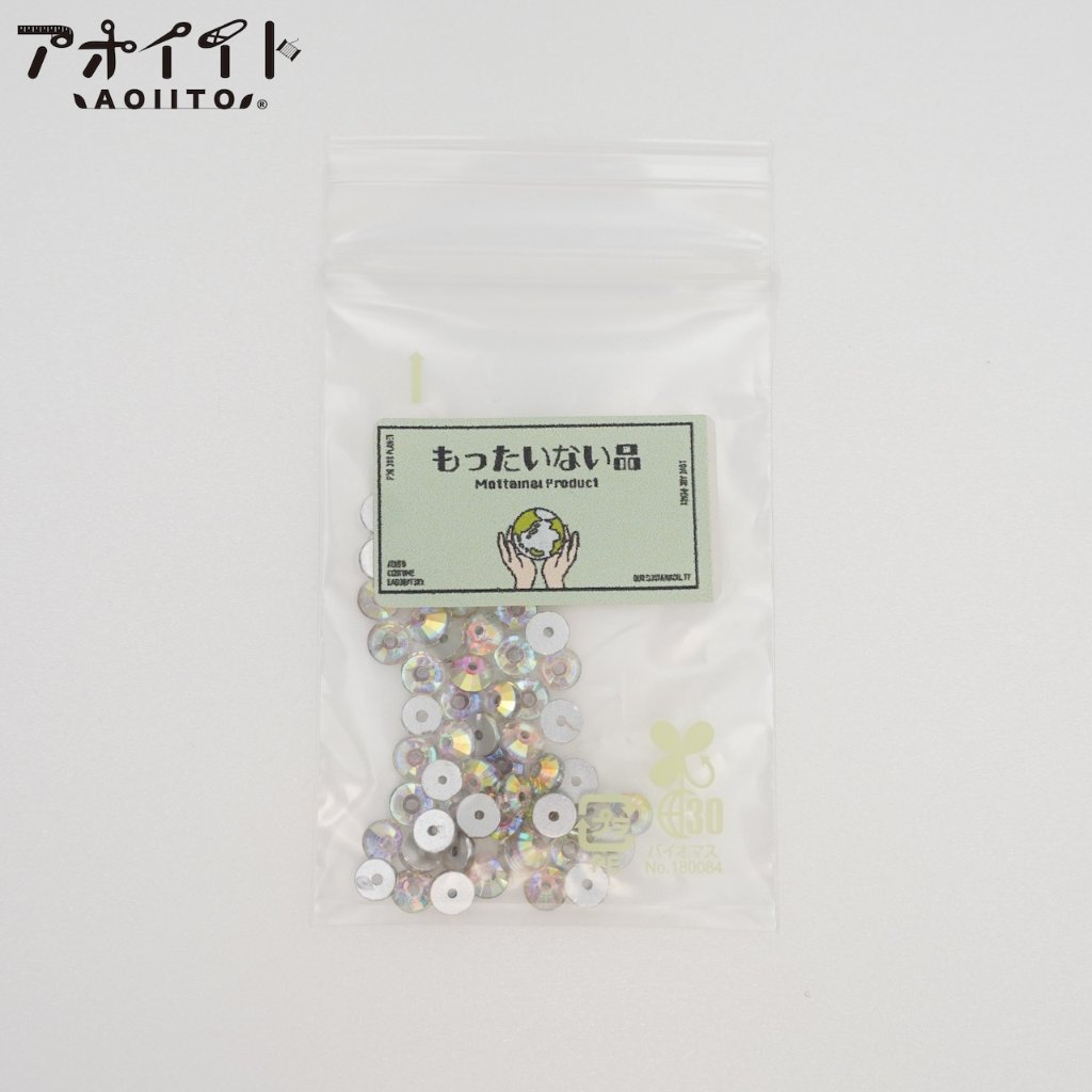 【M404】もったいない品｜縫い付け１つ穴丸ラインストーンの画像