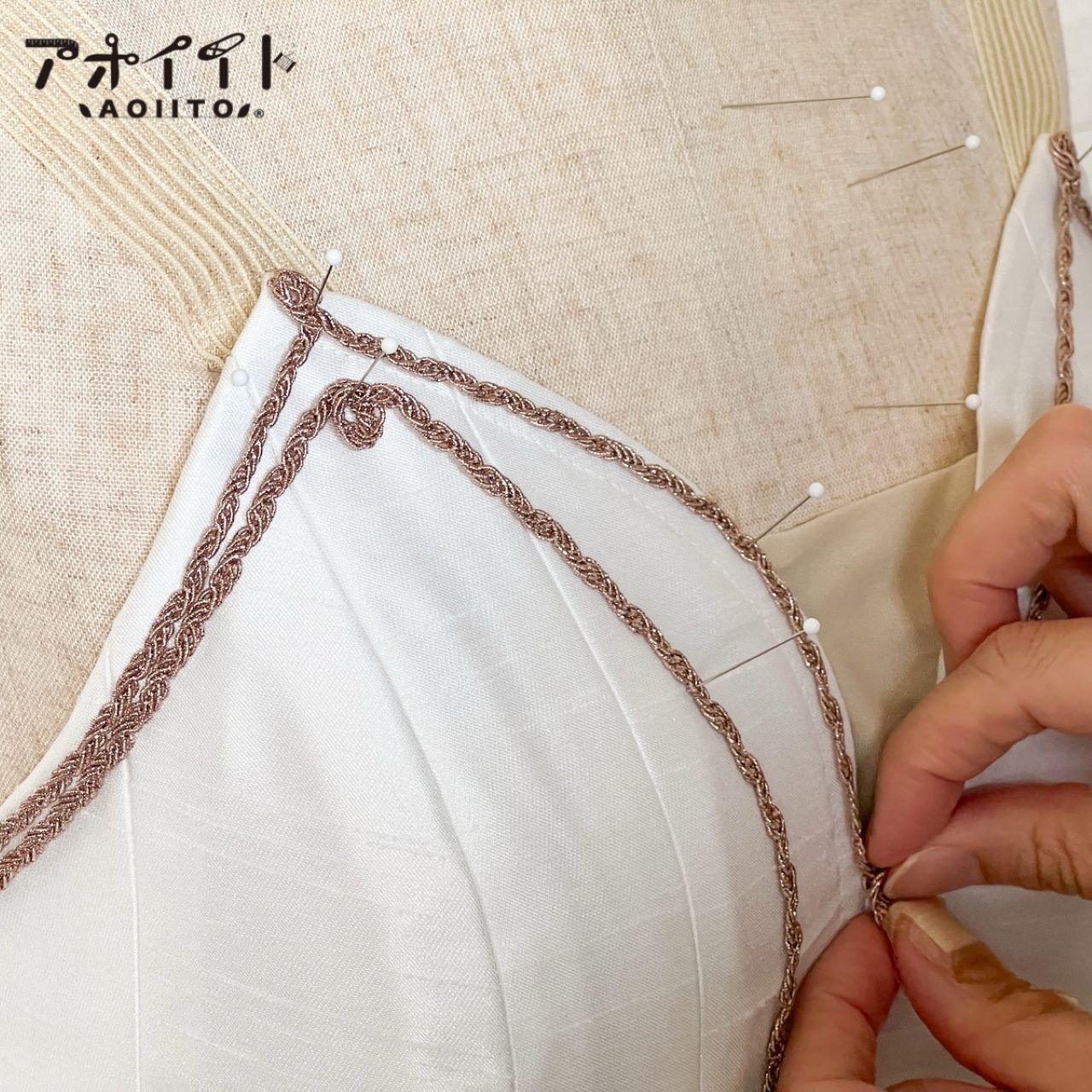 【720】4mmラメブレード｜日本製極細巾の手芸ブレードの画像