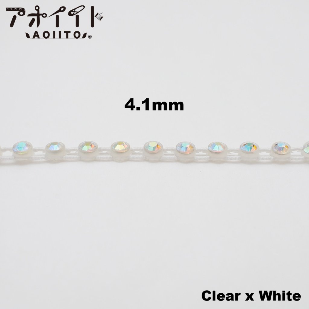 【406】伸縮ラインストーンブレード｜プレシオサ社製ビジューの画像