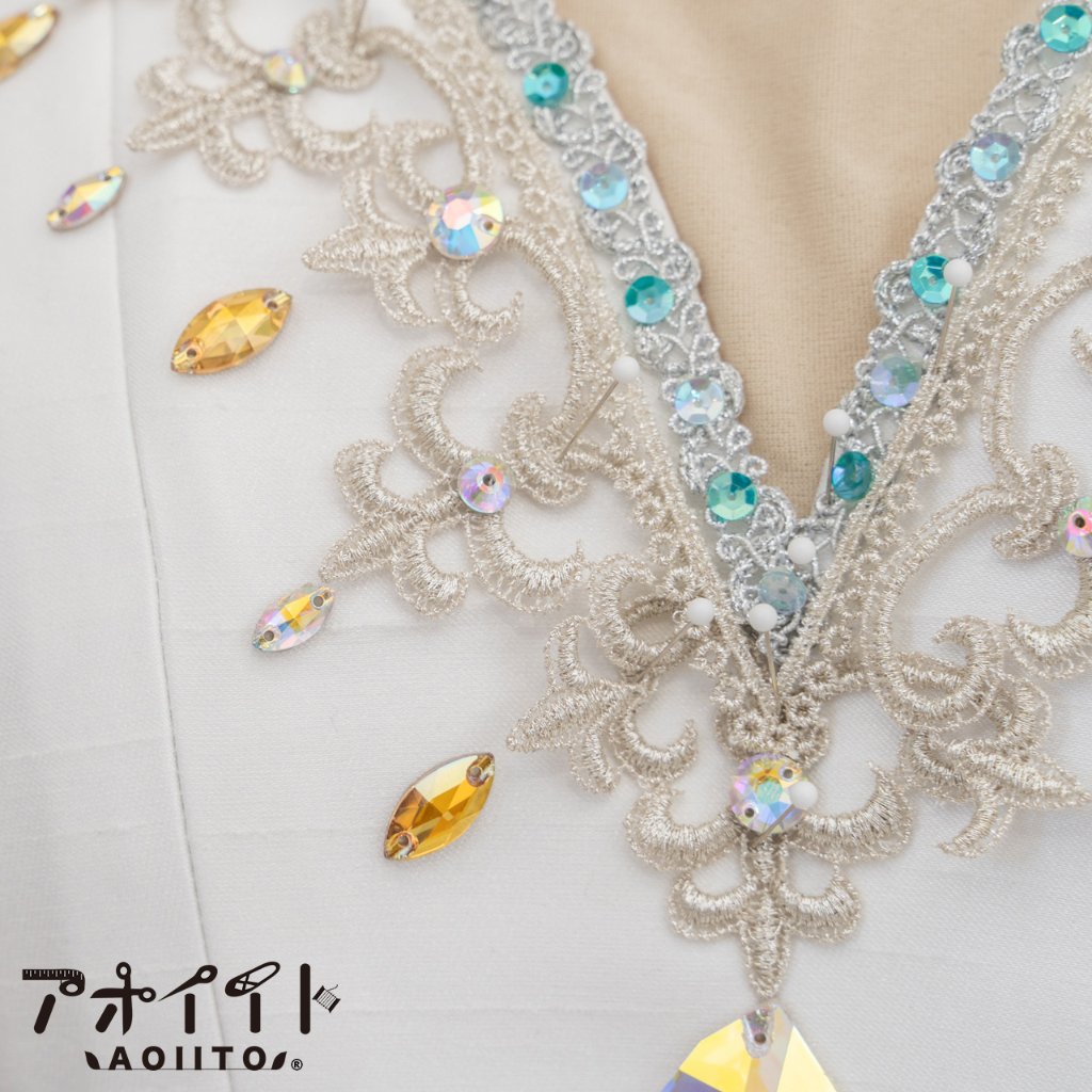 【亀甲スパンコール】フランス製５ｍｍカップスパンの画像