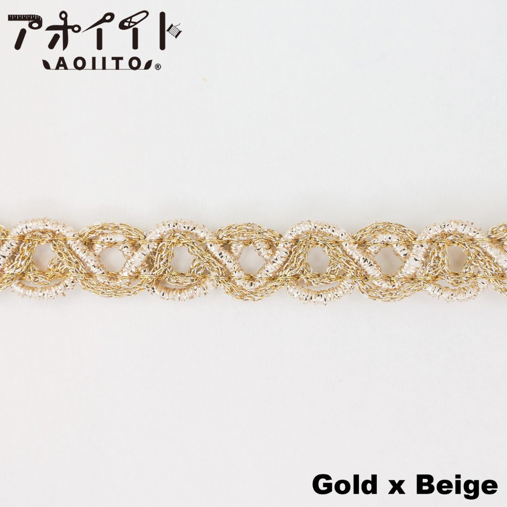 【708】9mmラメブレード｜日本製波線交差柄ブレードの画像