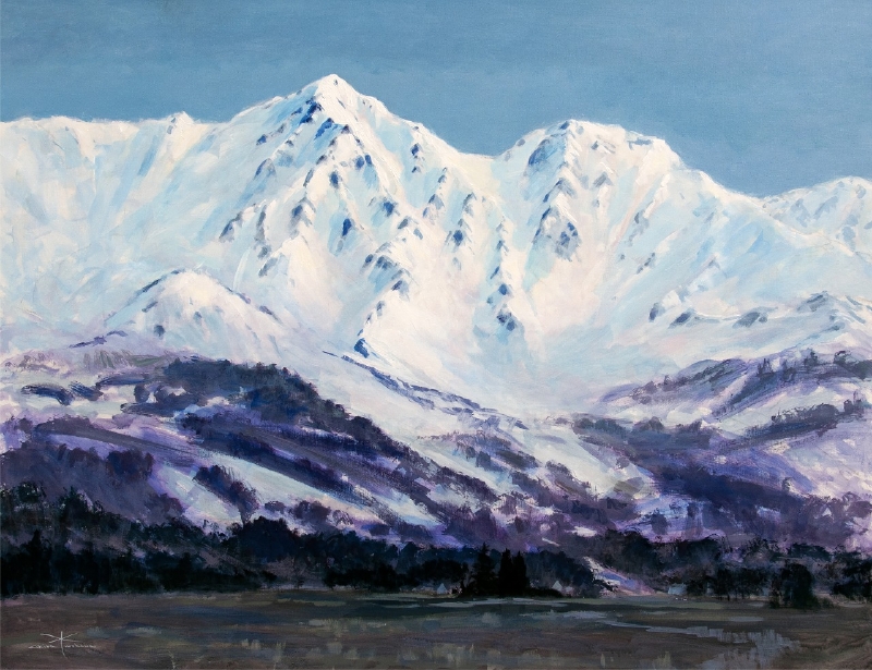 白馬槍　＜Giclee＞の画像