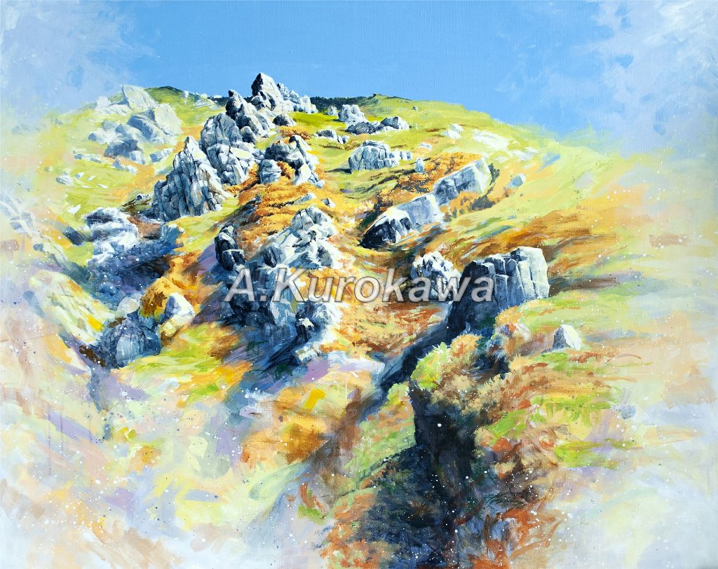 天空の庭　<原画>の画像