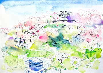 春景鎌倉山　＜原画＞の画像