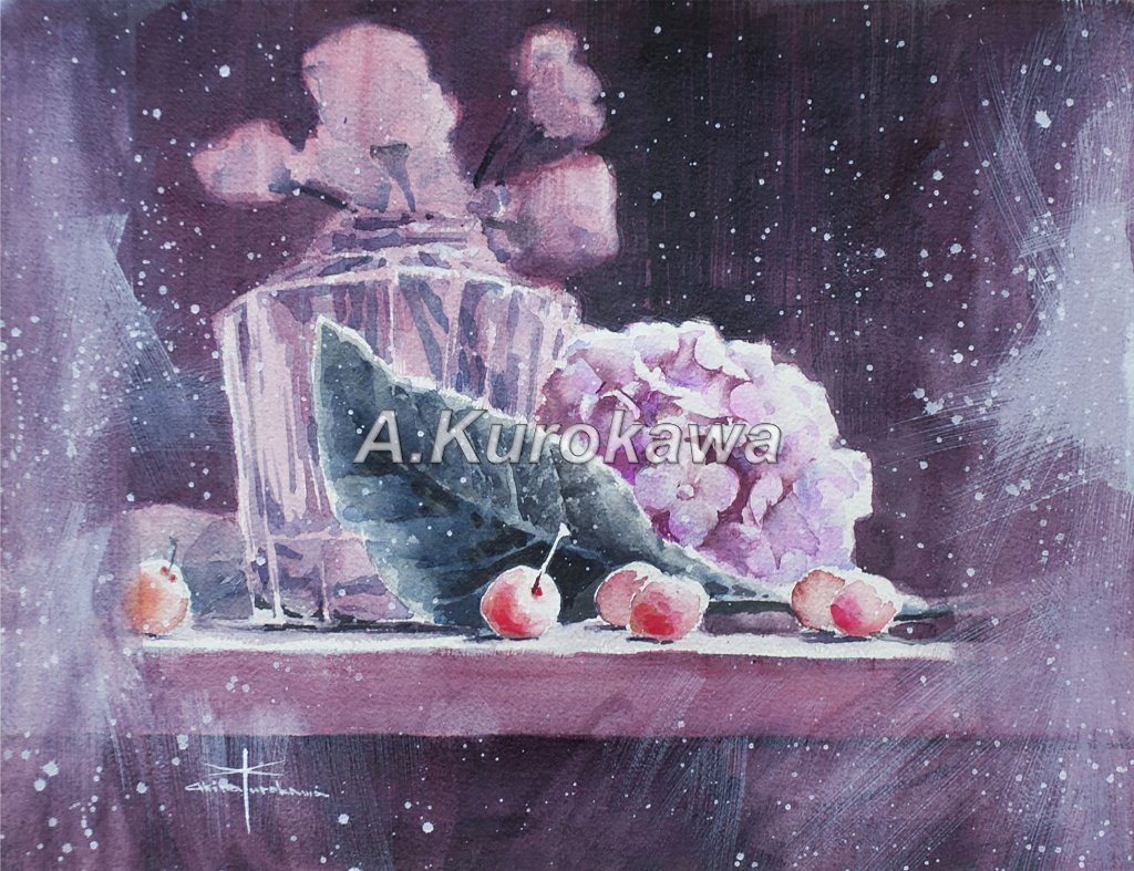 愛しきものたちの夜　<原画>の画像