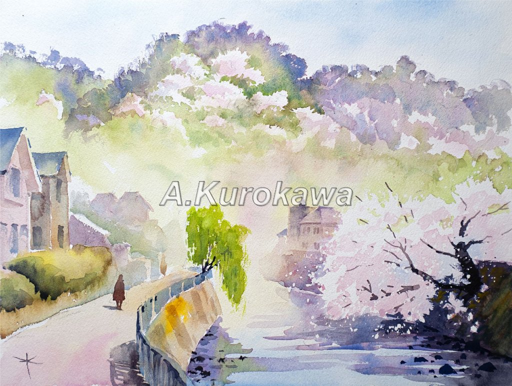 桜山　<原画>の画像