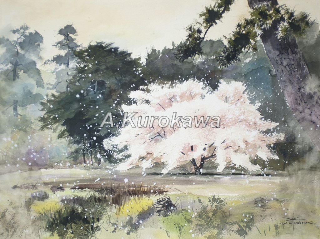 春の光り　<原画>の画像