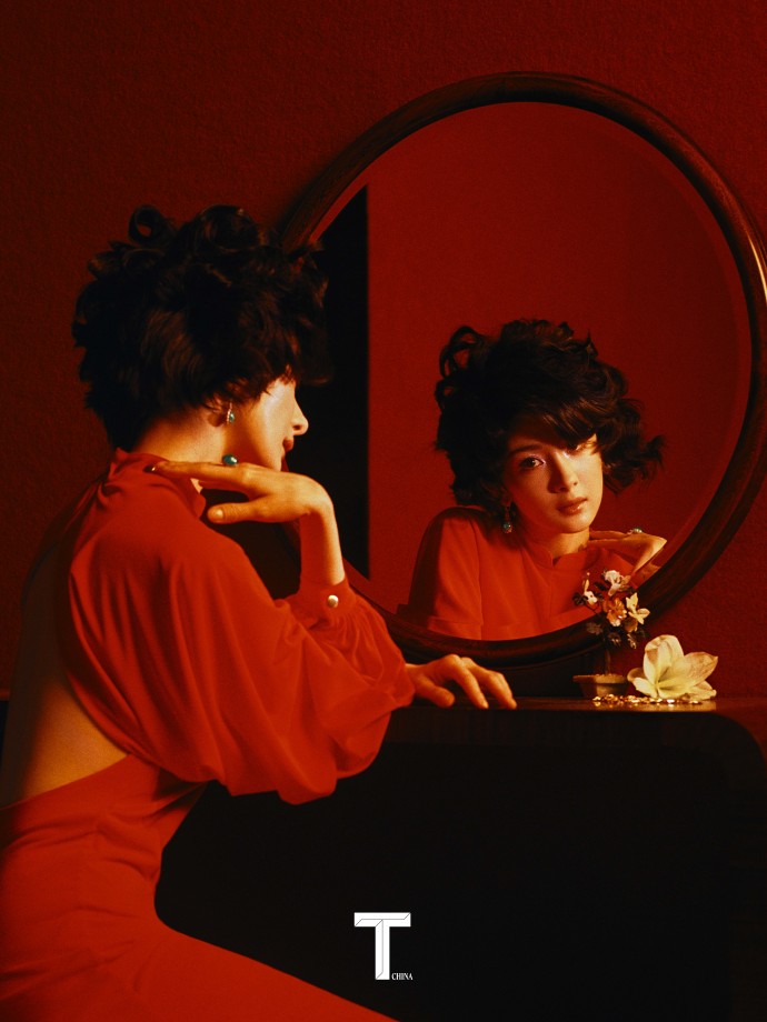 【メール便送料無料】雑誌/ T Magazine 風尚志 錦綉 2024年1月 中国版　楊冪（ヤン・ミー）：表紙！記事掲載！ Tマガジン　中国雑誌の画像