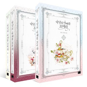小説/悪党のお父様、私と結婚してください＜全3冊セット＞　韓国版　dalseul　韓国書籍の画像