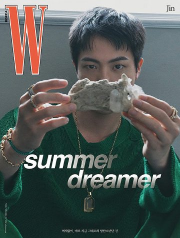 雑誌/ W Vol. 7 2024年 ※表紙3種類ランダム発送 韓国版 BTS ジン：表紙！記事掲載！韓国雑誌 ダブリューコリアの画像