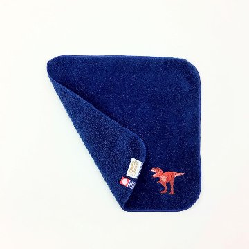 【恐竜/サイズ選択可】今治タオル/TOWEL COMPANY ハンカチ ギフト 刺繍 恐竜ワールドの画像