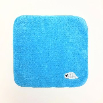 【海の生き物/サイズ選択可】今治タオル/TOWEL COMPANY ハンカチ ギフト 刺繍 アクアリウムライフの画像