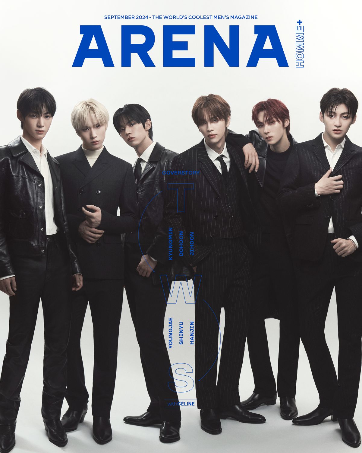 【メール便送料無料】雑誌/ ARENA HOMME+ 2024年9月 ※表紙4種類ランダムで発送 韓国版 TWS：表紙！記事掲載！韓国雑誌の画像