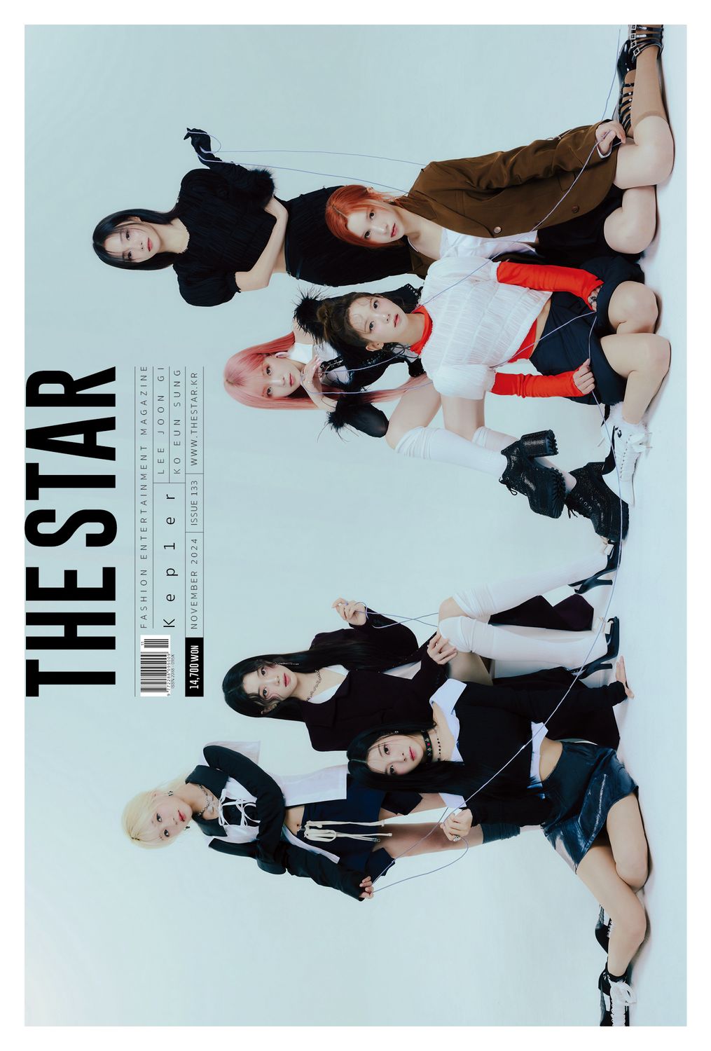 雑誌/THE STAR (月刊) 2024年11月号 韓国版 イ・ジュンギ＆Kep1er：両面表紙！記事掲載！韓国雑誌 ザ・スターの画像