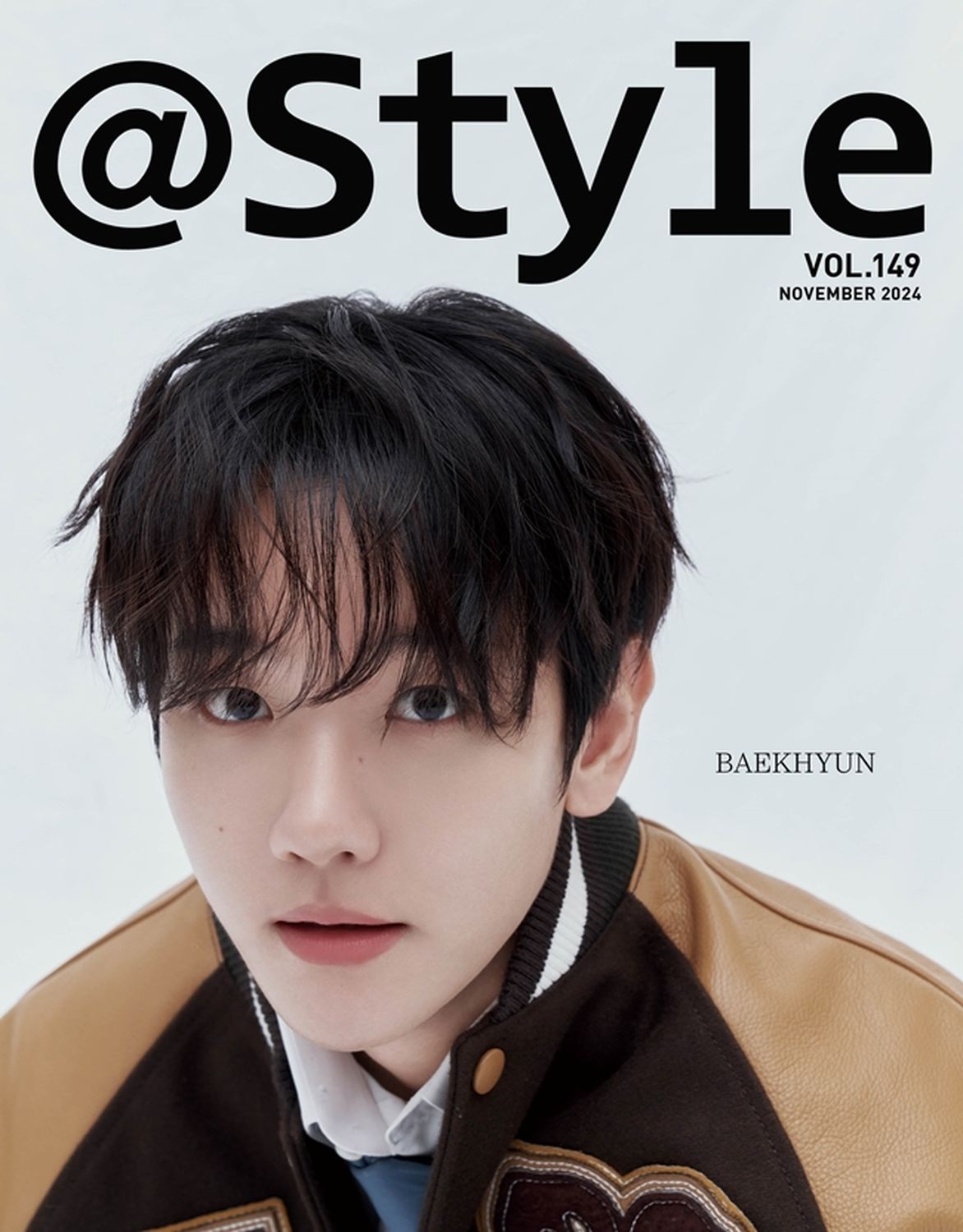 雑誌/@style 2024年11月号 韓国版 ベクヒョン：表紙！記事掲載！韓国雑誌 アットスタイルの画像