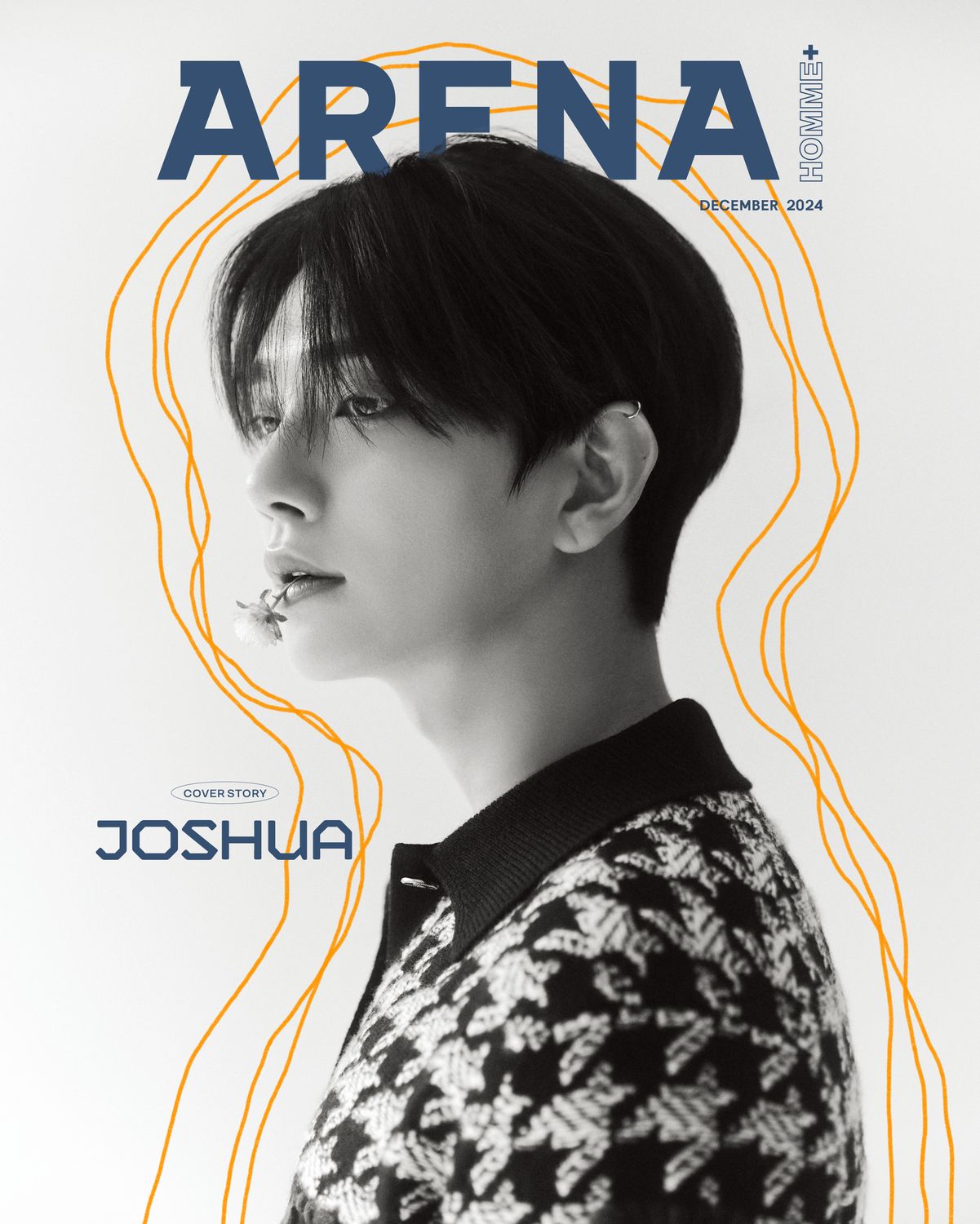 雑誌/ ARENA HOMME+ 2024年12月 ※表紙3種類ランダムで発送 韓国版 SEVENTEEN ジョシュア：表紙！記事掲載！韓国雑誌の画像