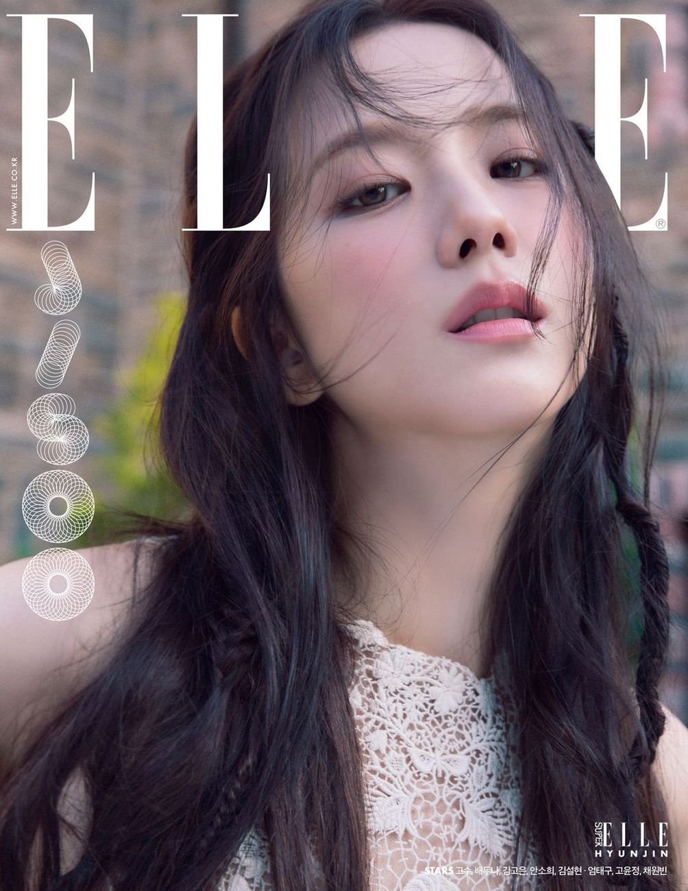 雑誌/ ELLE 2024年12月 ※表紙3種類ランダムで発送 韓国版 ジス：表紙！ジス、ペ・ドゥナ、コ・ス、キム・ゴウン、アン・ソヒ、ソリョン＆オム・テグ、コ・ユンジョン、チェ・ウォンビン、チョン・の画像