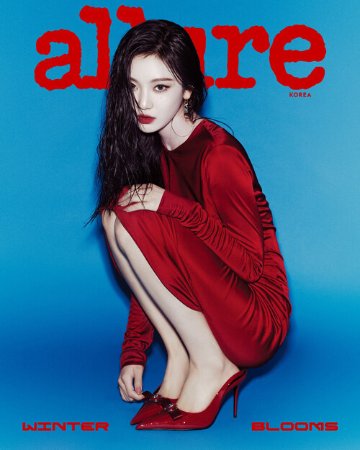 雑誌/allure 2024年12月 ※表紙3種類ランダムで発送 韓国版 aespa ニンニン：表紙！記事掲載！韓国雑誌 アルーアの画像