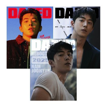 【メール便送料無料】雑誌/ Dazed & Confused Korea 2025年1月 ※表紙3種類ランダム発送 韓国版 ナム・ジュヒョク：表紙！記事掲載！韓国雑誌の画像