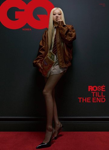 【メール便送料無料】雑誌/ GQ KOREA 2025年2月 ※表紙4種類ランダムで発送 韓国版 ロゼ：表紙！記事掲載！韓国雑誌 ジーキューコリア　ROSEの画像