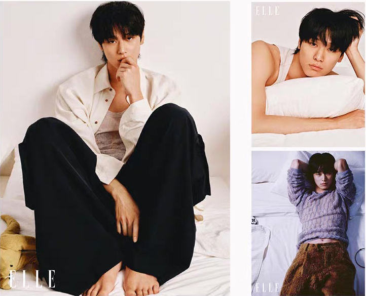 【メール便送料無料】雑誌/ ELLE世界時裝之苑 2025年2月 中国版　趙今麥、孫儷、 金晨：両面表紙3種類ランダムで発送！李柱延JUYEON（ジュヨン/THE BOYZ）：記事掲載！ エル　中国雑の画像