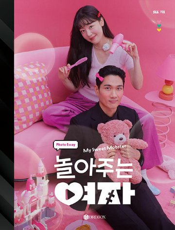 フォトエッセイ/ 遊んでくれる彼女 フォトエッセイ　韓国版　マイ・スウィート・モブスター　My Sweet mobster　韓国書籍の画像