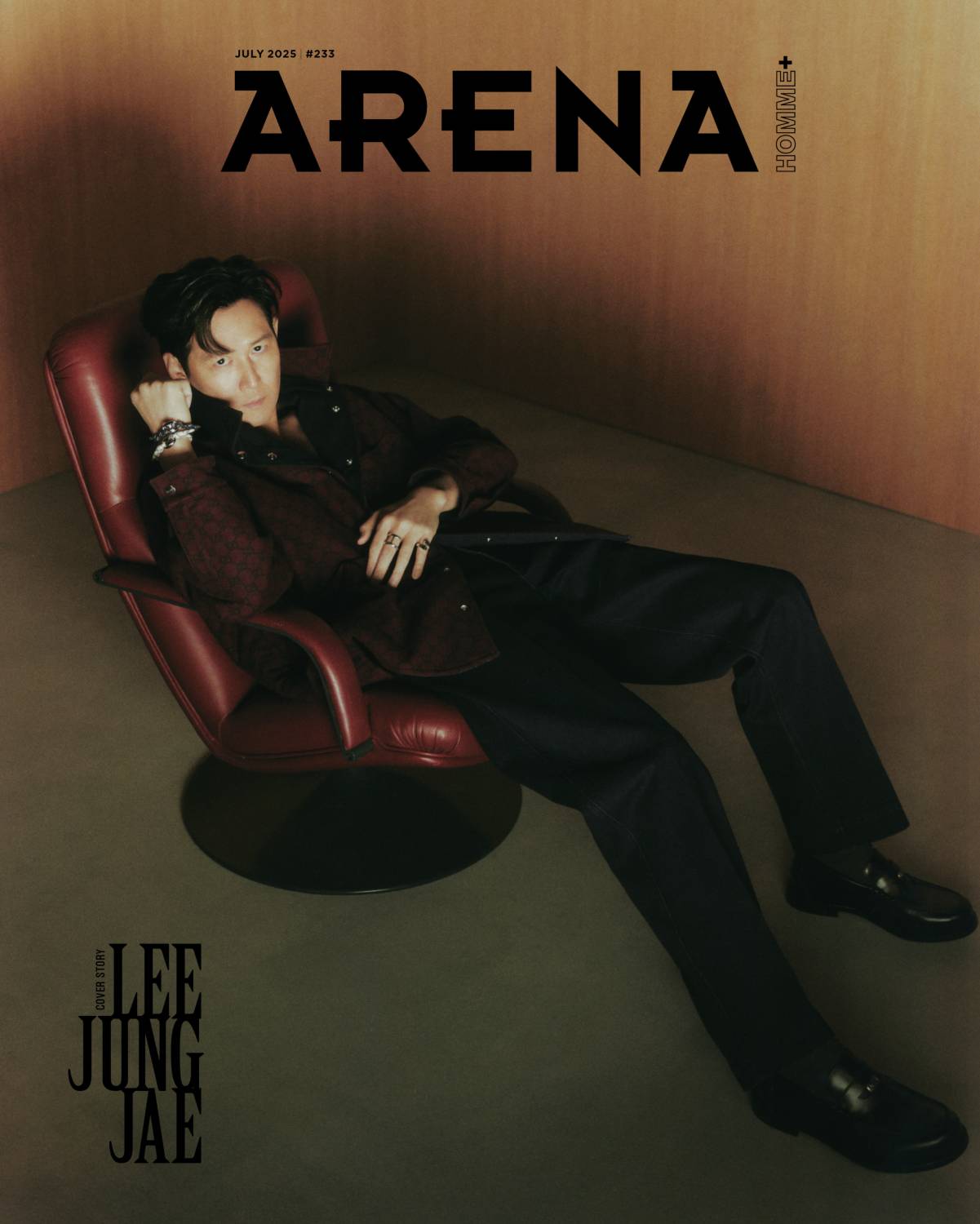 【メール便送料無料】雑誌/ ARENA HOMME+ 2025年7月 ※表紙3種類ランダムで発送 韓国版 イ・ジョンジェ：表紙！記事掲載！韓国雑誌の画像