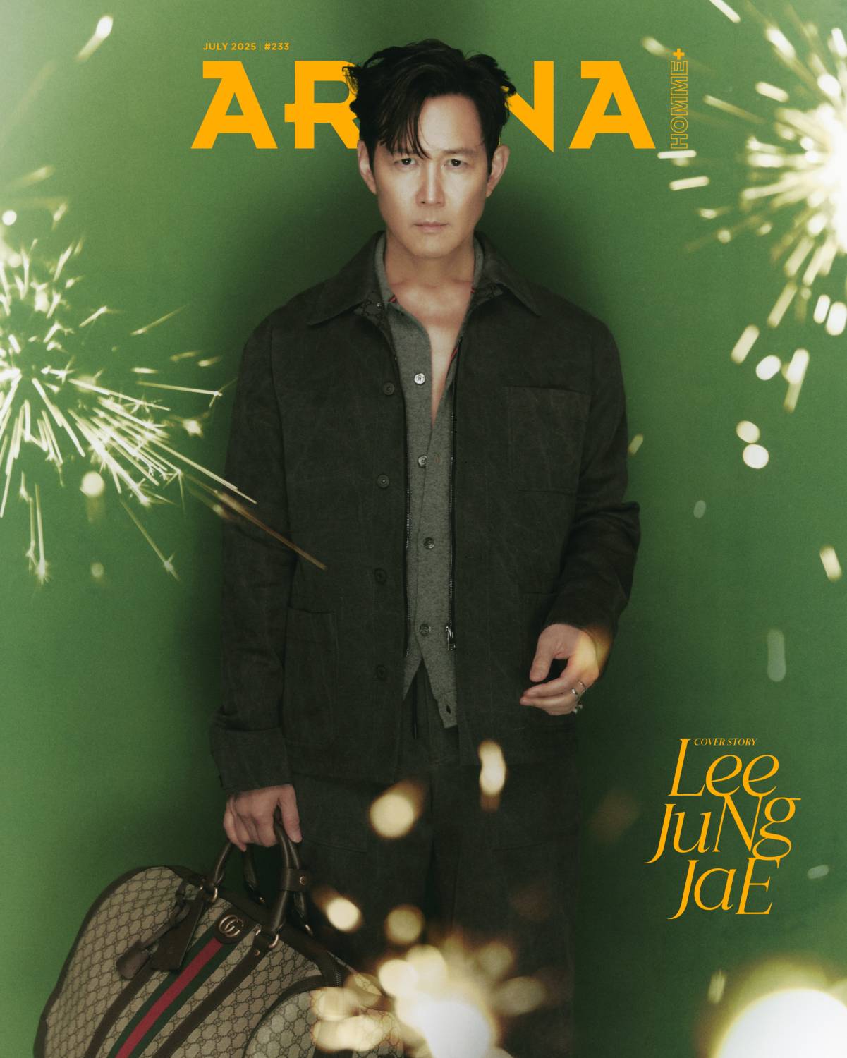 【メール便送料無料】雑誌/ ARENA HOMME+ 2025年7月 ※表紙3種類ランダムで発送 韓国版 イ・ジョンジェ：表紙！記事掲載！韓国雑誌の画像
