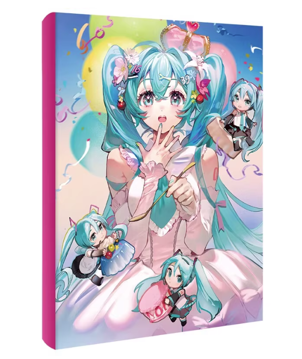初音未来16周年官方記念画集：拾光回響 中国版 初音ミク  Hatsune Miku 16周年記念画集 公式 ビジュアルブック 中国書籍の画像