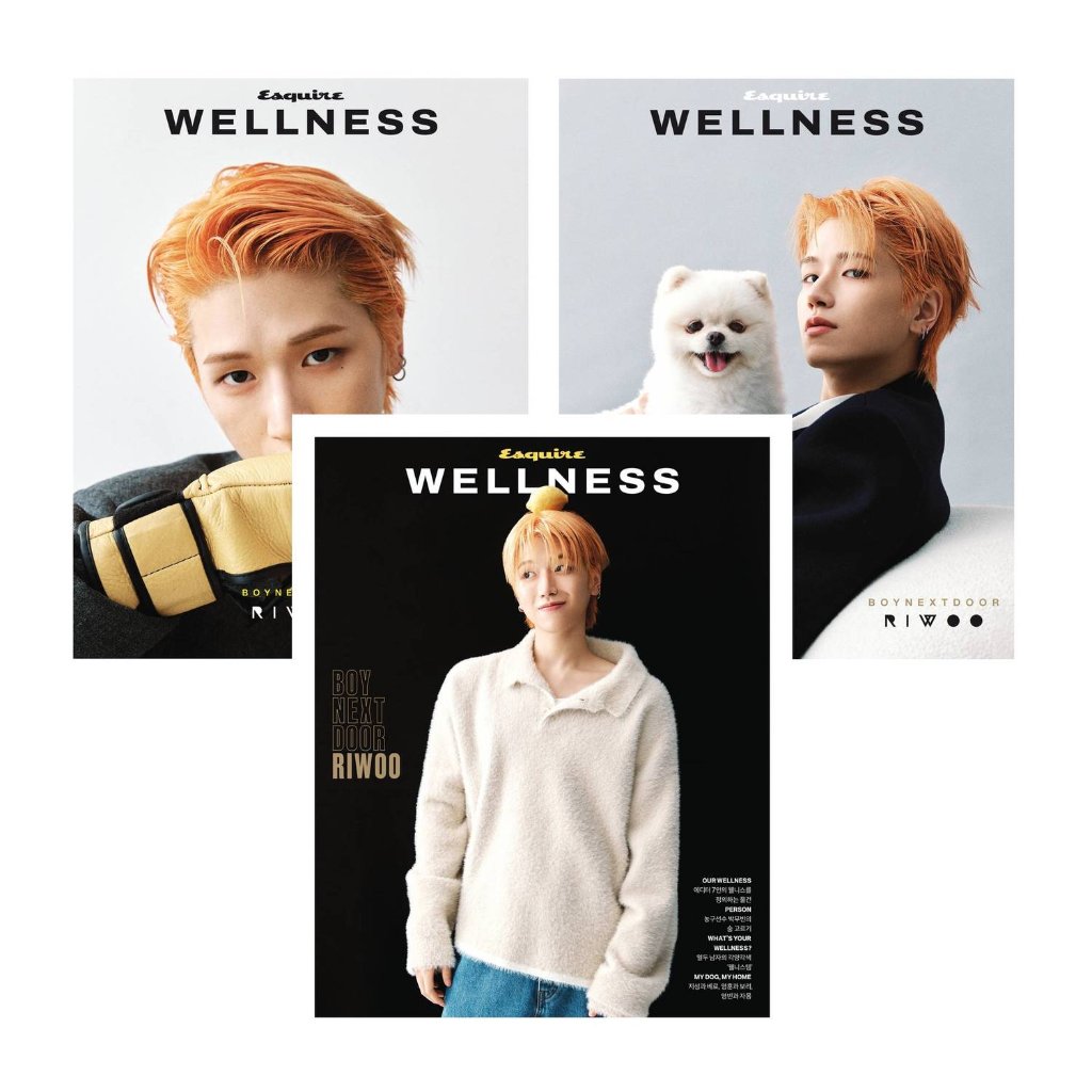 【メール便送料無料】雑誌/ ESQUIRE 2025年10月 ※表紙3種類ランダム発送 韓国版 BOYNEXTDOOR リウ：表紙！記事掲載！韓国雑誌 エスクワイアの画像