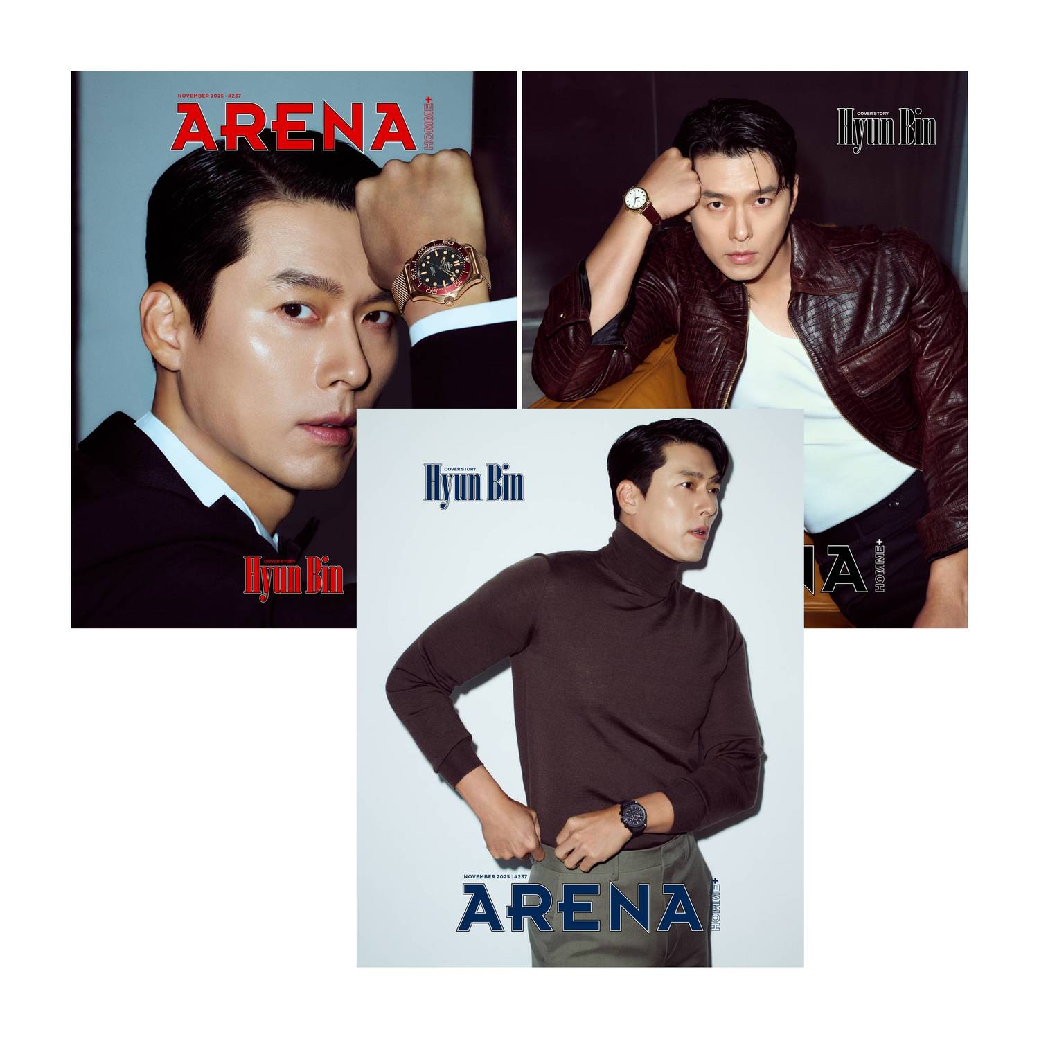 メール便送料無料】雑誌/ ARENA HOMME+ 2025年11月 ※表紙3種類ランダム