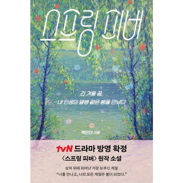 小説/スプリング・フィーバー　韓国版 ペク・ミナ　韓国書籍の画像