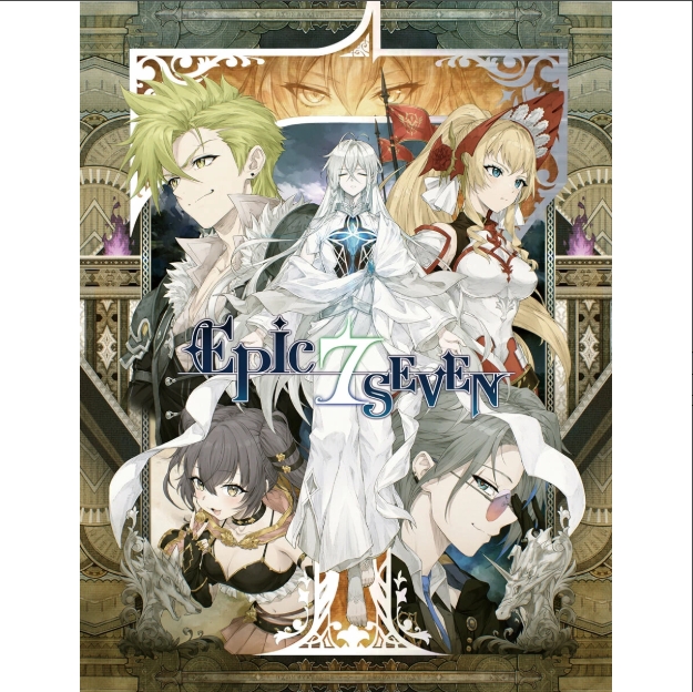 アートブック/エピックセブン アートブック VOL.3　韓国版　スマイルゲート.　韓国書籍の画像