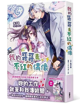 小説/ 我的哥哥是不紅的偶像 台湾版 兔子説 ラブストーリー 恋愛小説 ライトノベル 台湾書籍の画像