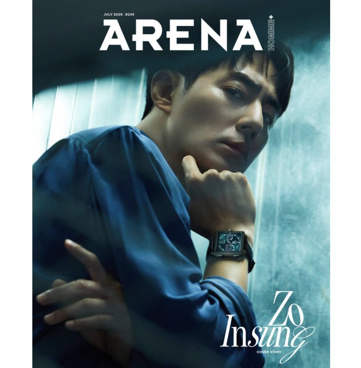 【メール便送料無料】雑誌/ ARENA HOMME+ 2026年7月 ※表紙3種類ランダムで発送 韓国版 チョ・インソン：表紙！記事掲載！韓国雑誌の画像