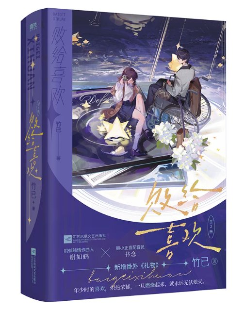 小説/ 敗給喜歓：全2冊 中国版　竹已　敗給喜歡　新版　中国書籍の画像