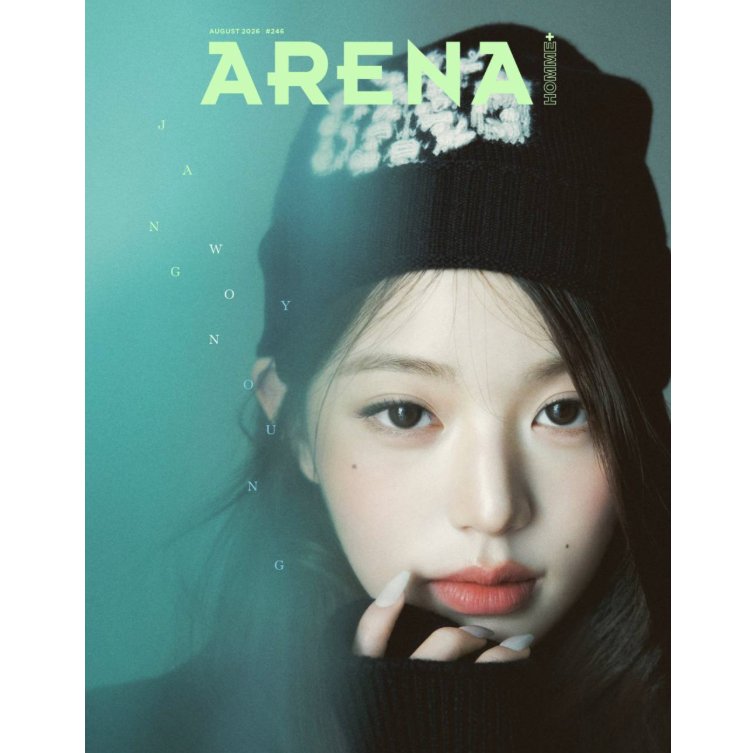【メール便送料無料】雑誌/ ARENA HOMME+ 2026年8月 ※表紙3種類ランダムで発送 韓国版 IVE チャン・ウォニョン：表紙！記事掲載！韓国雑誌の画像