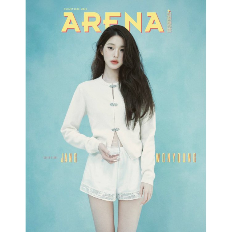 【メール便送料無料】雑誌/ ARENA HOMME+ 2026年8月 ※表紙3種類ランダムで発送 韓国版 IVE チャン・ウォニョン：表紙！記事掲載！韓国雑誌の画像