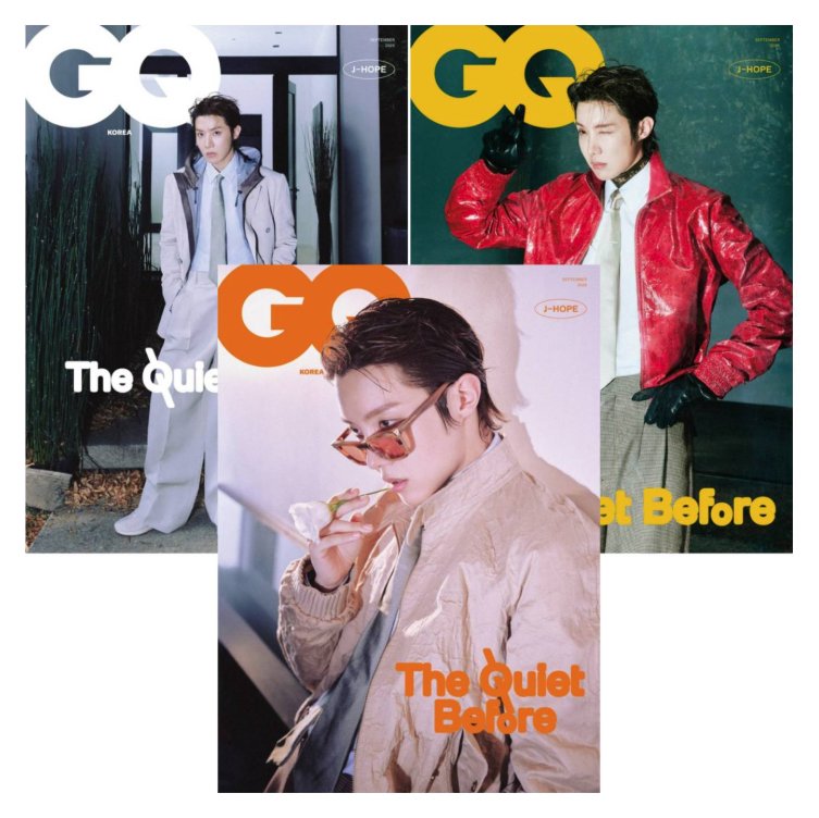 【メール便送料無料】雑誌/ GQ KOREA 2026年9月  ※表紙3種類ランダムで発送 韓国版 BTS j-hope：表紙！記事掲載！韓国雑誌　ジーキューコリアの画像