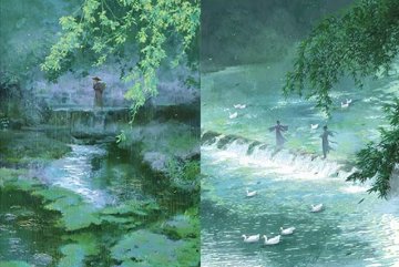 イラスト集/ 浮光溯影：古風插画集 中国版 RedMatcha 中華風 Red Matcha 中国書籍の画像