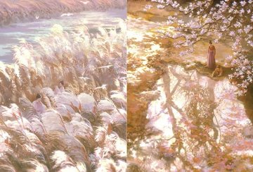 イラスト集/ 浮光溯影：古風插画集 中国版 RedMatcha 中華風 Red Matcha 中国書籍の画像